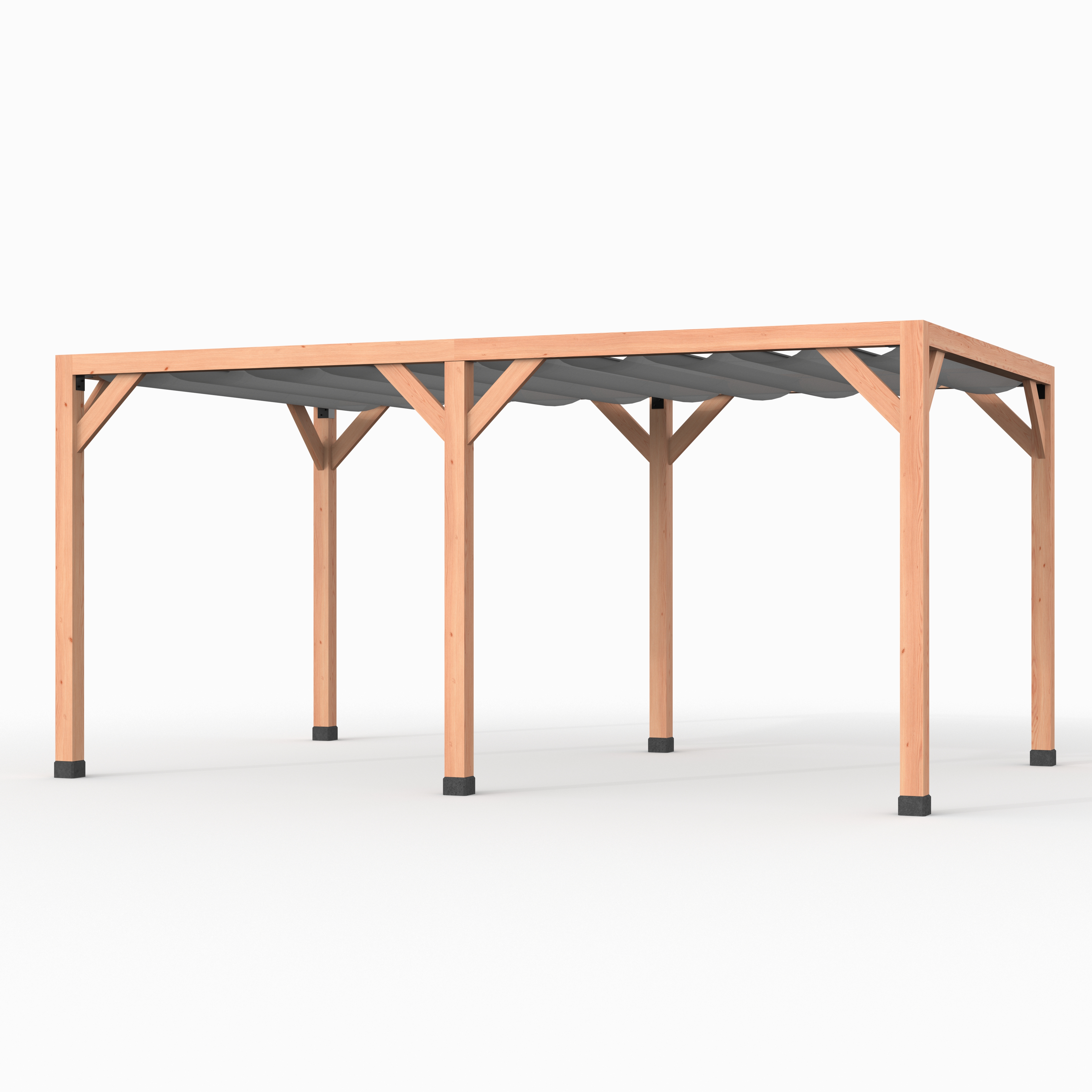 Douglas Pergola Westwood Vester Basic Antraciet 524 x 324 cm - Afbeelding 1